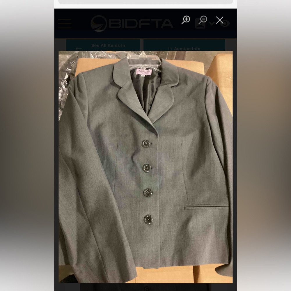 Women’s New Marcello size 6 blazer jacket
